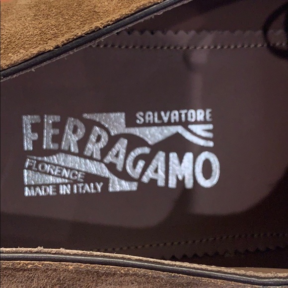 Salvatore Ferragamo 11.5E suede brown - Picture 7 of 7